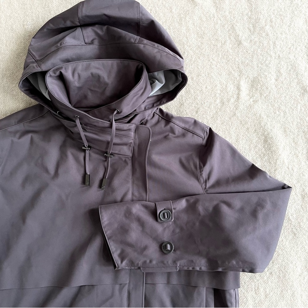 Protected Species waterproof city Walker jacket in storm grey - Picture 9 of 15